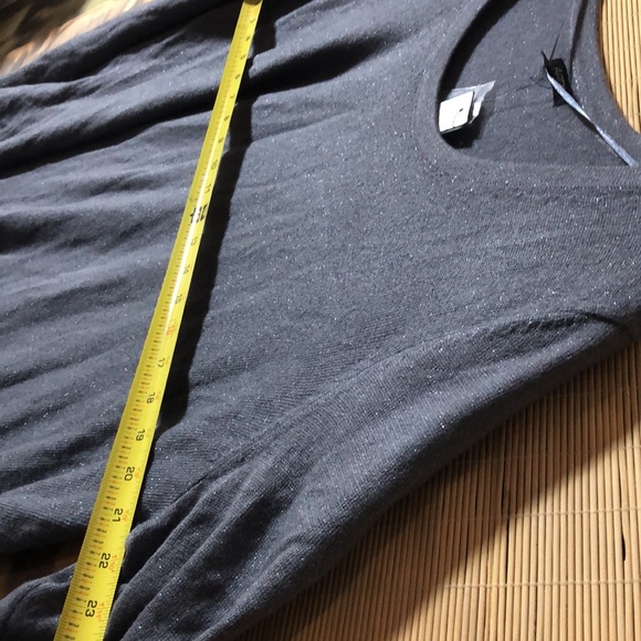 NEW Apt 9 Knit sweater shirt blouse metallic Side slits casual holiday 2X NWT - Picture 15 of 16